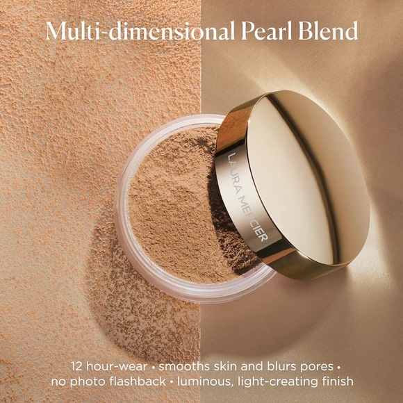 Laura Mercier Translucent Loose Setting Powder Light Catcher-Cosmic Rose. Bronze - Picture 3 of 3